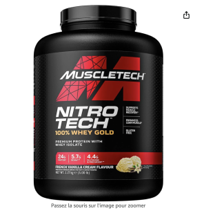 Muscletech Nitro-Tech Whey Gold