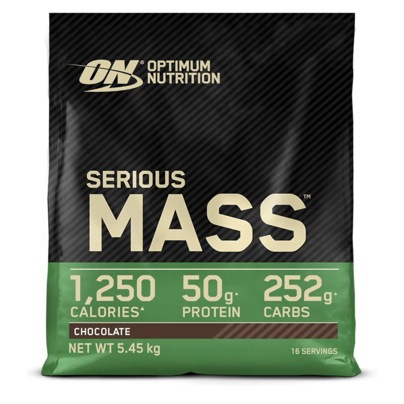 Optimum Nutrition Serious Mass Poudre de Protéine, 5.45 kg