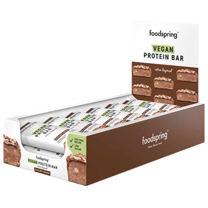 Vegan Protein Bar Extra Layered 12 barres x 45g