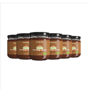 Crème protéinée végétalienne - 6 x 200g - Noisette - FR/NL1