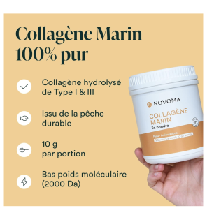 NOVOMA Collagène Marin Poudre Type 1 & 3