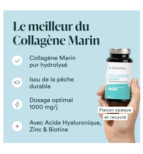 NOVOMA Collagène Marin + Acide Hyaluronique