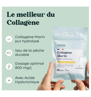 Collagène Marin + Acide Hyaluronique, Essentials by Novoma