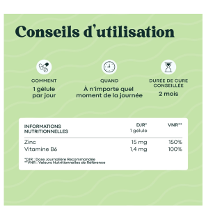 Zinc Bisglycinate + Vitamine B6