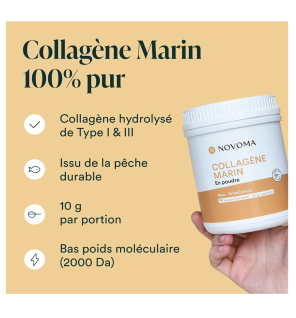 NOVOMA Collagène Marin Poudre Type 1 & 3