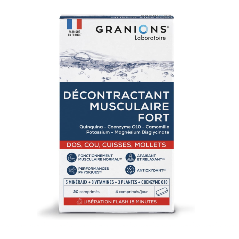 GRANIONS Décontractant Musculaire Fort