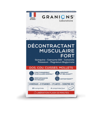 GRANIONS Décontractant Musculaire Fort