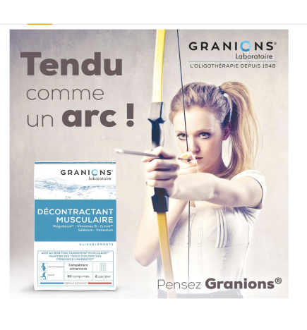 GRANIONS Décontractant Musculaire