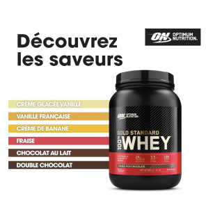 Optimum Nutrition Gold Standard 100% Whey, 899g