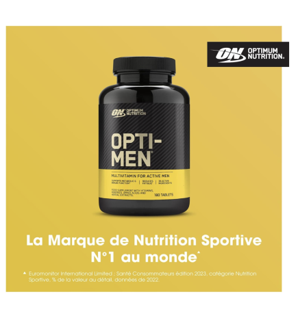 Optimum Nutrition Opti-Men, 180 gélules