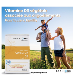 Vitamine D3 GRANIONS