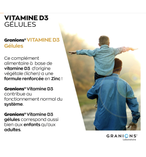 Vitamine D3 GRANIONS