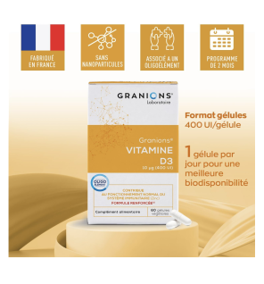 Vitamine D3 GRANIONS