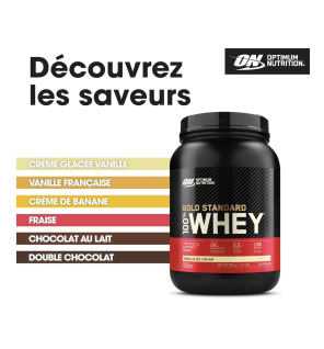 Optimum Nutrition Gold Standard 100% Whey, 907g