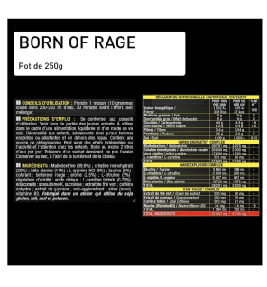 PRE WORKOUT Born Of Rage