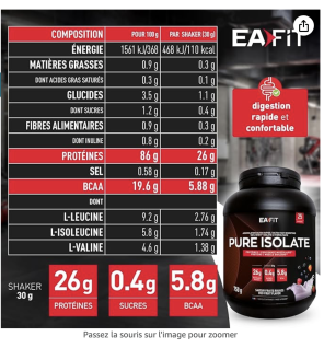 EAFIT | Pure Isolate