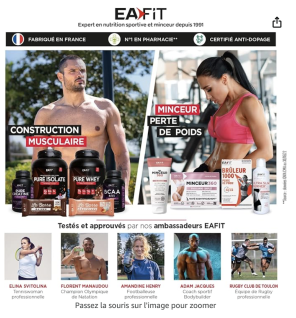 WHEY GAINER - EAFIT2