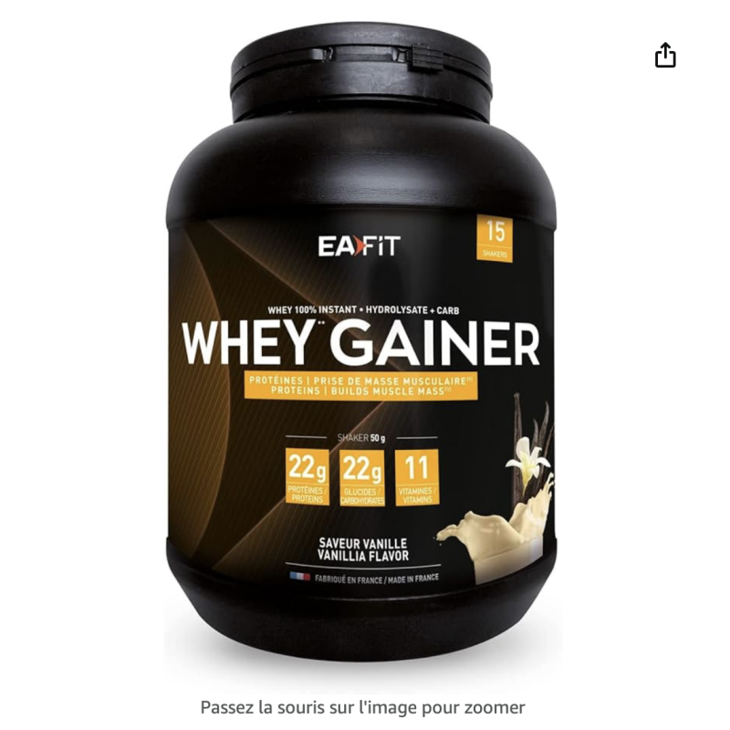 WHEY GAINER - EAFIT