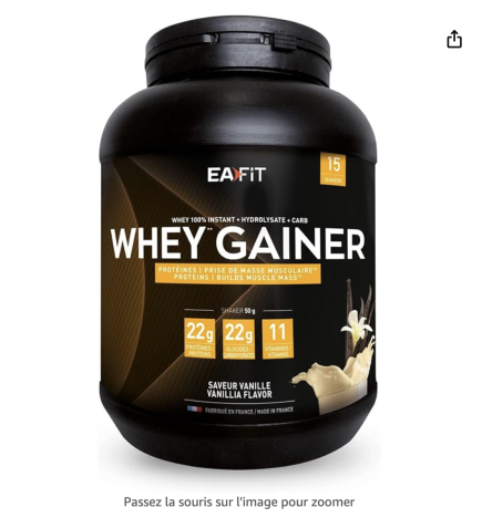 WHEY GAINER - EAFIT