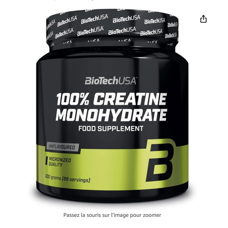 BioTechUSA 100% Creatine Monohydrate