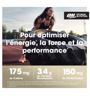 Optimum Nutrition Gold Standard Pre Workout en poudre, 330g